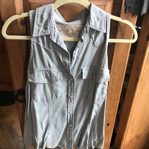 Grey Bella Dali sleeveless top